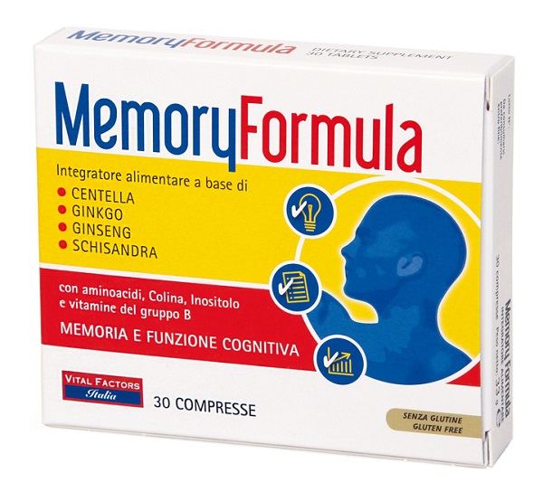 MEMORY FORMULA 30 COMPRESSE - Parafarmacia Mostacciano