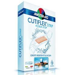 CEROTTO MASTER-AID CUTIFLEXMED STRIP TRASPARENTE IMPERMEABILE SUPPORTO IN POLIURETANO 4 FORMATI ASSORTITI 20 PEZZI - Parafarmacia Mostacciano