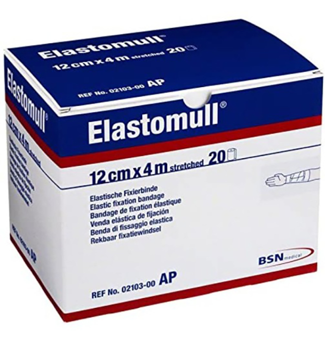 BENDA ELASTICA ELASTOMULL 12X400 CM - Parafarmacia Mostacciano
