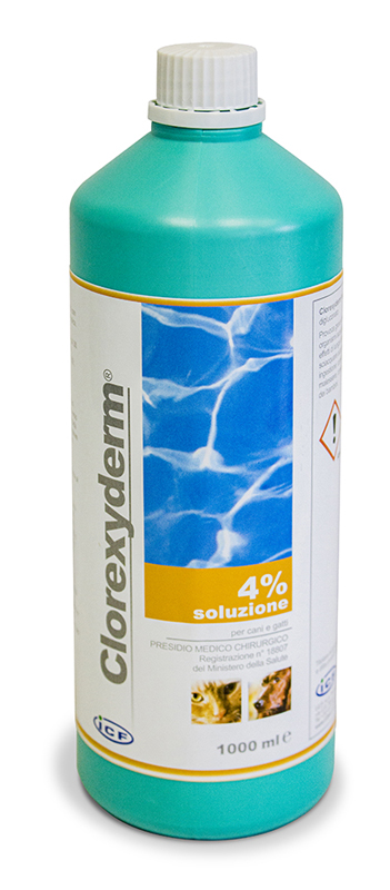 CLOREXYDERM SOLUZIONE 4% 1000 ML - Parafarmacia Mostacciano