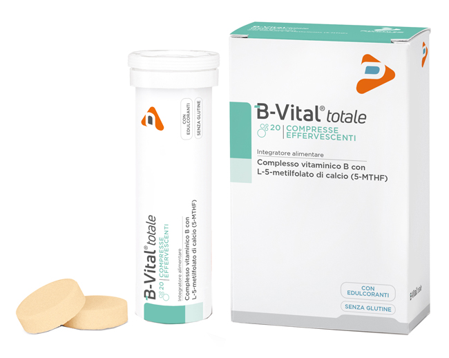 B-VITAL TOTALE ARANCIA 2 TUBI 10 COMPRESSE EFFERVESCENTI - Parafarmacia Mostacciano