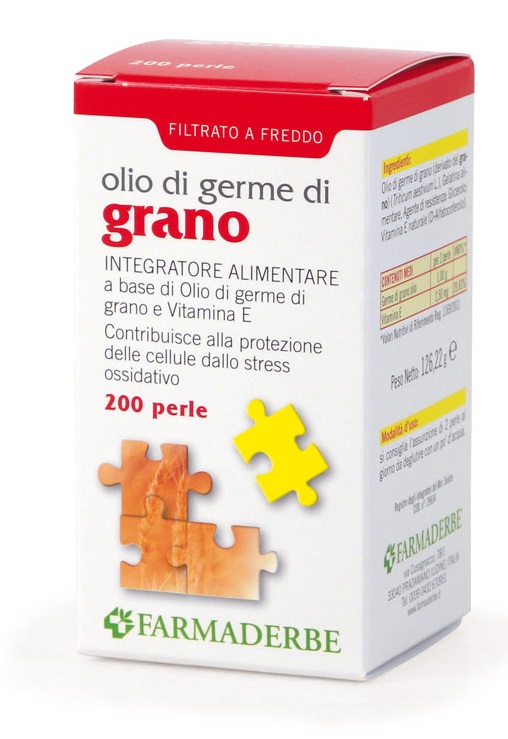 OLIO GERME DI GRANO 200 PERLE - Parafarmacia Mostacciano