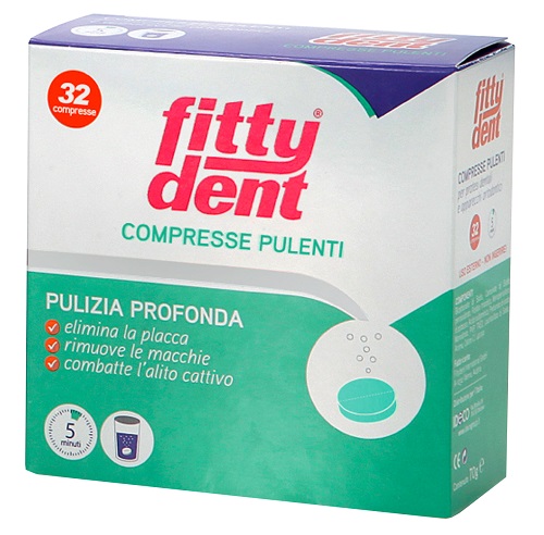 FITTYDENT COMPREX 32 COMPRESSE - Parafarmacia Mostacciano