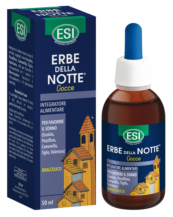ESI ERBE DELLA NOTTE GOCCE ANALCOLICO 50 ML - Parafarmacia Mostacciano