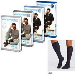 MAN SUPPORT 18 COTONE GAMBALETTO 18 BLU 5 - Parafarmacia Mostacciano