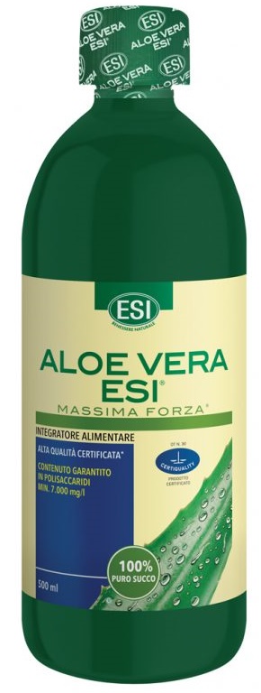 ESI ALOE VERA SUCCO MASSIMA FORZA 500 ML - Parafarmacia Mostacciano