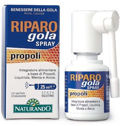 RIPARO GOLA SPRAY 25 ML - Parafarmacia Mostacciano
