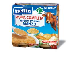 MELLIN PAPPA COMPLETA MANZO 250 G 2 PEZZI - Parafarmacia Mostacciano