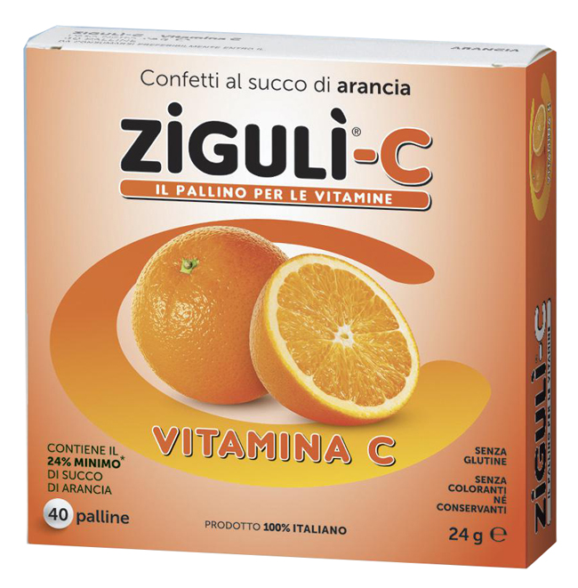 ZIGULI C ARANCIA 40 CONFETTI 24 G - Parafarmacia Mostacciano