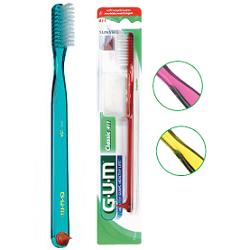 GUM CLASSIC 411 SPAZZOLINO MORBIDO REGULAR - Parafarmacia Mostacciano