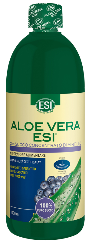 ESI ALOE VERA SUCCO MIRTILLO 1000 ML - Parafarmacia Mostacciano