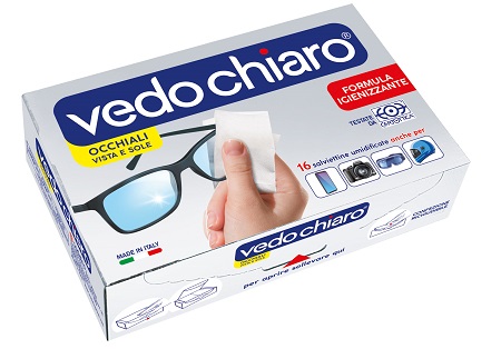 VEDOCHIARO OCCHIALI 16 SALVIETTE UMIDIFICATE - Parafarmacia Mostacciano