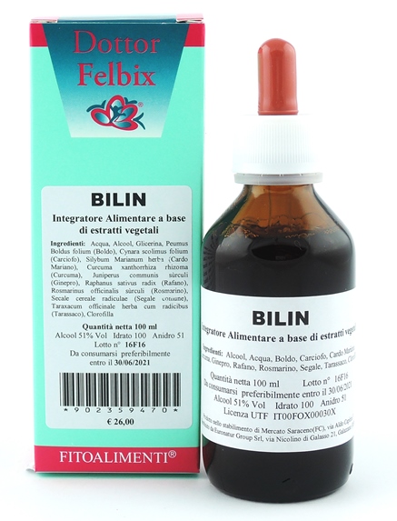 BILIN GOCCE 100 ML - Parafarmacia Mostacciano