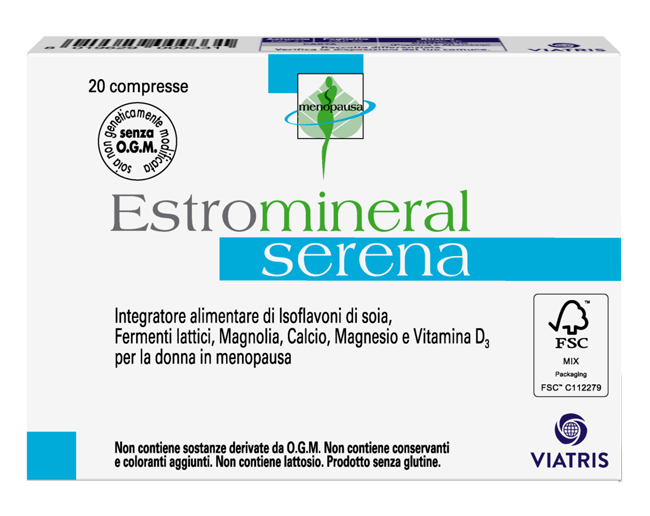 ESTROMINERAL SERENA 20 COMPRESSE - Parafarmacia Mostacciano