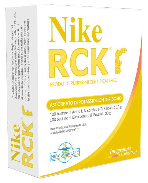 NIKE RCK ASCORBATO POTASSIO + RIBOSIO 200 BUSTINE 45,30 G - Parafarmacia Mostacciano