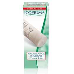 ICOPIUMA BENDA ELASTICA UNIVERSALE 12X450 CM - Parafarmacia Mostacciano