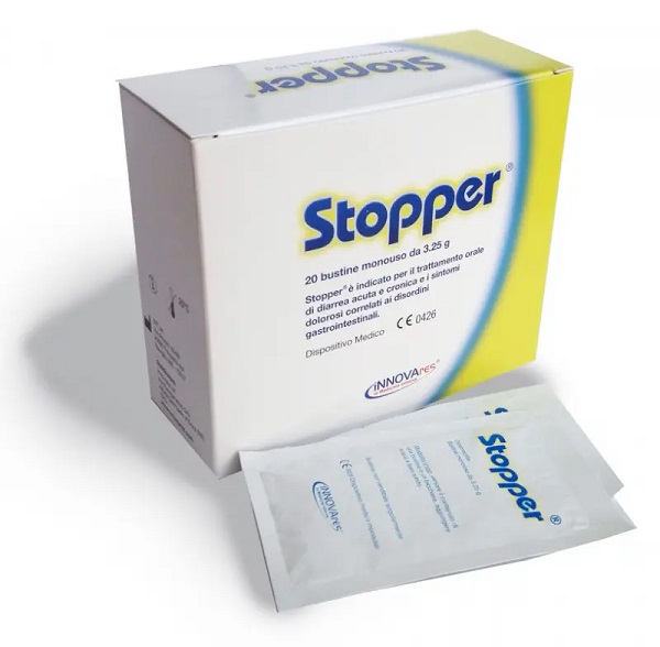 STOPPER GRANULARE DA DISPERDERE IN ACQUA 20 BUSTINE X 65 G - Parafarmacia Mostacciano