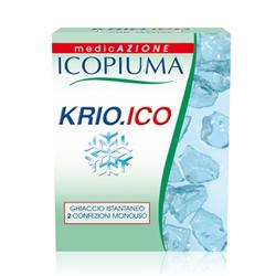 GHIACCIO ISTANTANEO MONOUSO ICOPIUMA KRIO 2 BUSTE - Parafarmacia Mostacciano