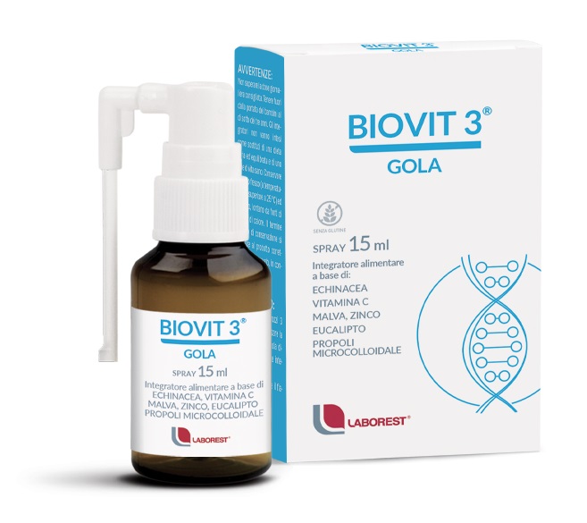 BIOVIT 3 GOLA 1 FIALA 15 ML SPRAY - Parafarmacia Mostacciano
