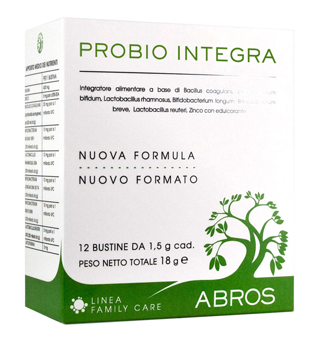 PROBIOINTEGRA ABROS 12 BUSTINE - Parafarmacia Mostacciano
