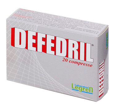 DEFEDRIL 20 COMPRESSE - Parafarmacia Mostacciano