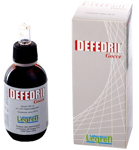 DEFEDRIL GOCCE 50 ML - Parafarmacia Mostacciano