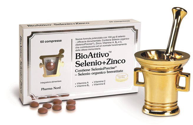 BIOATTIVO SELENIO + ZINCO 60 COMPRESSE - Parafarmacia Mostacciano