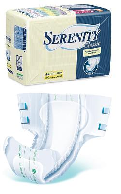 PANNOLONE PER INCONTINENZA SERENITY CLASSIC EXTRA TAGLIA MEDIUM 30 PEZZI - Parafarmacia Mostacciano