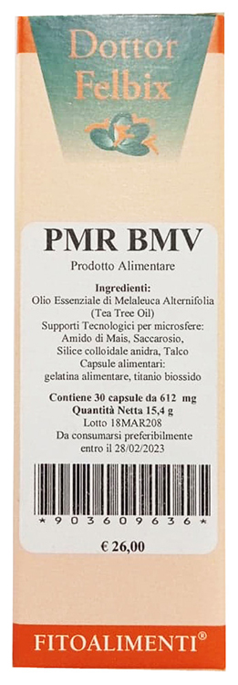 PMR BMV 30 OPERCOLI 17 G - Parafarmacia Mostacciano