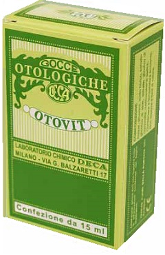 OTOVIT GOCCE OTOLOGICHE 15 ML - Parafarmacia Mostacciano