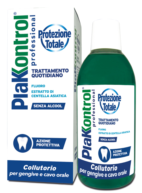 PLAKKONTROL PROTEZIONE TOTALE COLLUTORIO 500 ML - Parafarmacia Mostacciano