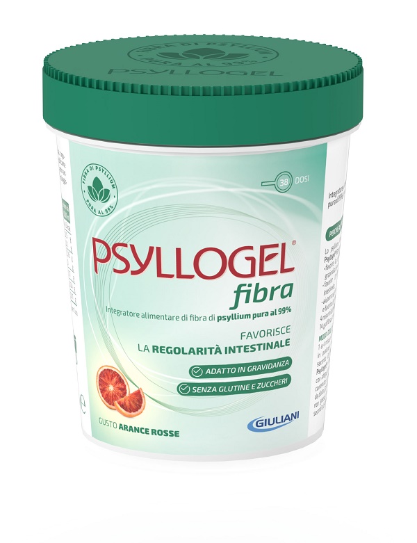 PSYLLOGEL FIBRA ARANCE ROSSE VASO 170 G - Parafarmacia Mostacciano