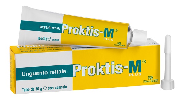 UNGUENTO RETTALE PROKTIS/M PLUS 30G CON CANNULA - Parafarmacia Mostacciano