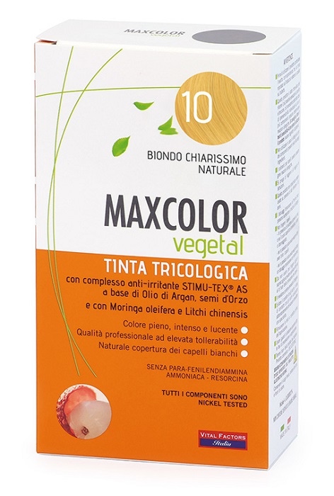 MAX COLOR VEGETAL TINT 10 140M - Parafarmacia Mostacciano