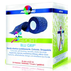 BENDA ELASTICA AUTOBLOCCANTE MASTER-AID SPORT BLUGRIP 4X4,5 - Parafarmacia Mostacciano