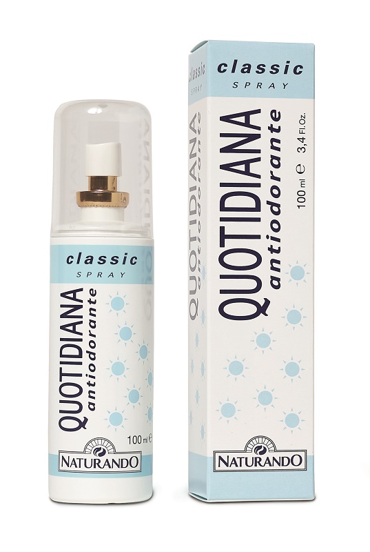 QUOTIDIANA ANTIODORANTE SPRAY CLASSIC 100 ML - Parafarmacia Mostacciano