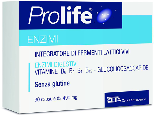PROLIFE ENZIMI 30 CAPSULE - Parafarmacia Mostacciano