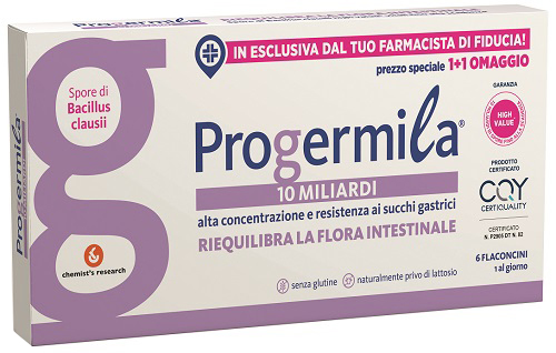 PROGERMILA 10 MILIARDI 6 FLACONCINI 10 ML - Parafarmacia Mostacciano
