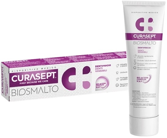 CURASEPT SENSITIVITY DENTIFRICIO 75 ML - Parafarmacia Mostacciano