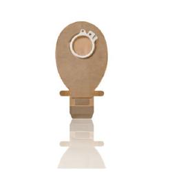 SACCA PER ILEOSTOMIA SISTEMA A 2 PEZZI SENSURA CLICK APERTA RICOPERTA IN TNT FORO 60MM CAPACITA' 650ML 30 PEZZI - Parafarmacia Mostacciano