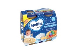 MELLIN CENA COMPLETA PASTINA VERDURE FORMAGGINO 2 PEZZI 200 G - Parafarmacia Mostacciano