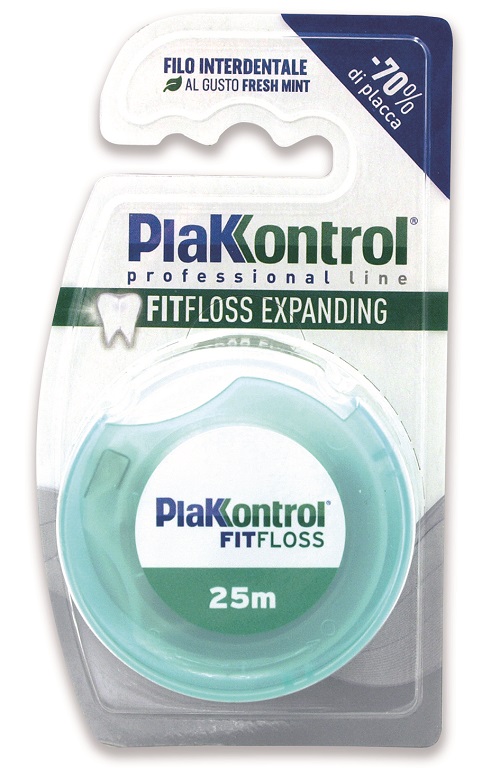 PLAKKONTROL FIT FLOSS FILO 25 M - Parafarmacia Mostacciano