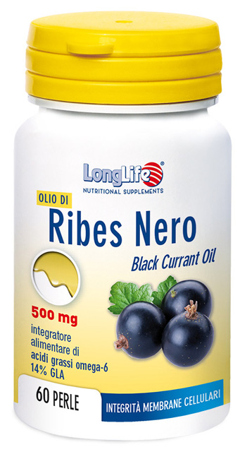 LONGLIFE OLIO RIBES NERO 60 PERLE - Parafarmacia Mostacciano