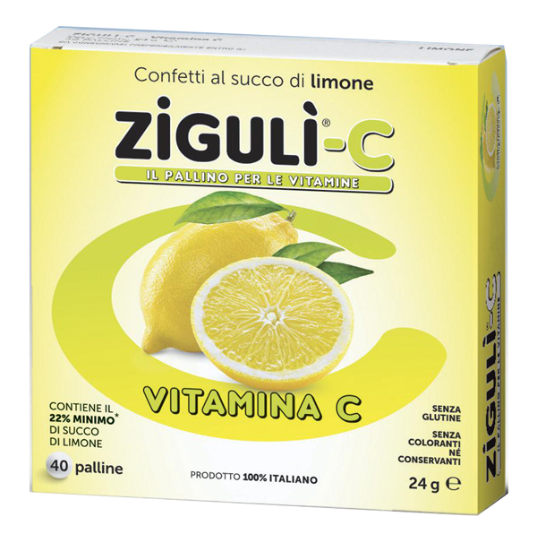 ZIGULI C LIMONE 40 CONFETTI 24 G - Parafarmacia Mostacciano