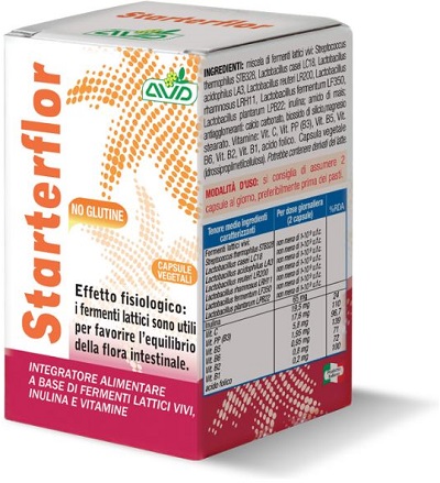 STARTERFLOR 25 CAPSULE - Parafarmacia Mostacciano