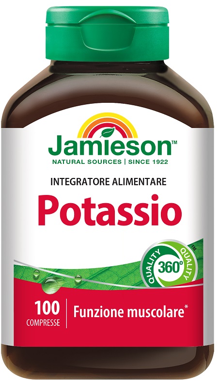 POTASSIO JAMIESON 100 COMPRESSE - Parafarmacia Mostacciano