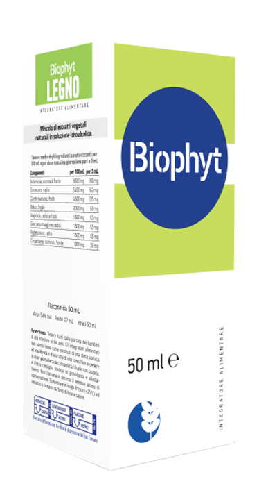 BIOPHYT LEGNO 50 ML SOLUZIONE IDROALCOLICA - Parafarmacia Mostacciano