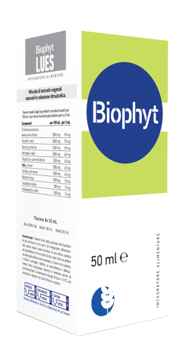 BIOPHYT LUES 50 ML SOLUZIONE IDROALCOLICA - Parafarmacia Mostacciano
