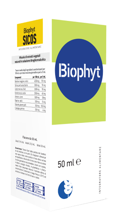 BIOPHYT SICOS 50 ML SOLUZIONE IDROALCOLICA - Parafarmacia Mostacciano