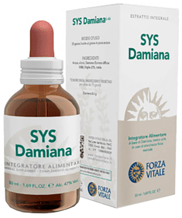 SYS DAMIANA GOCCE 50 ML - Parafarmacia Mostacciano